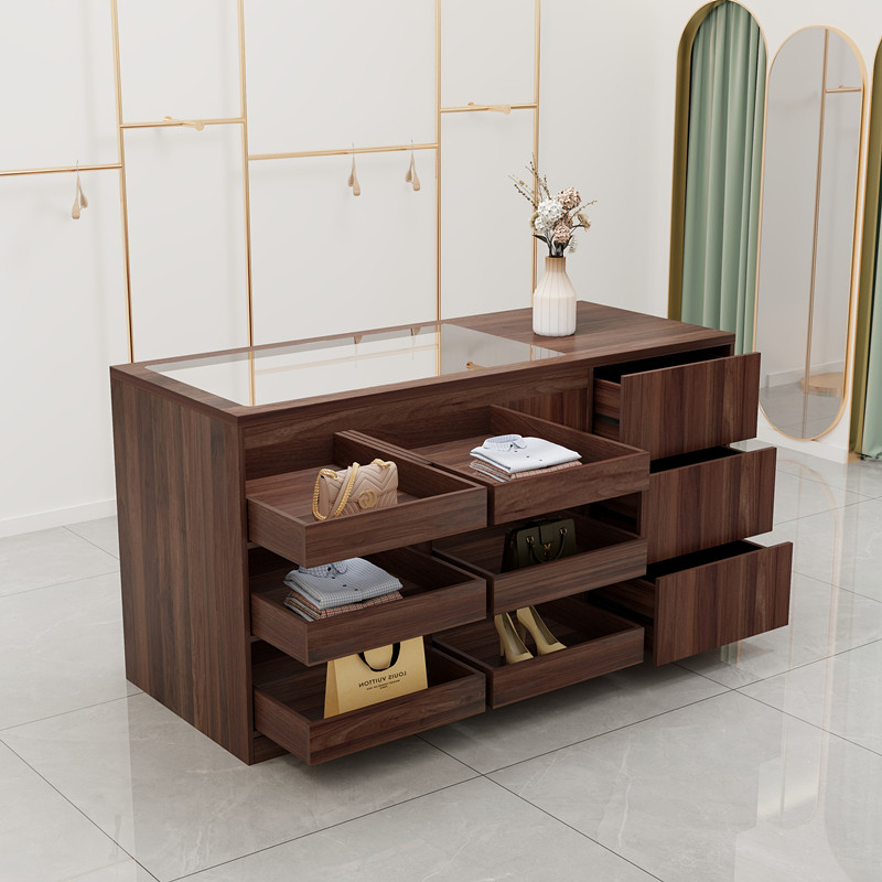 Toko Pakaian Modern dengan Des - Office Furniture ulasan dan harga