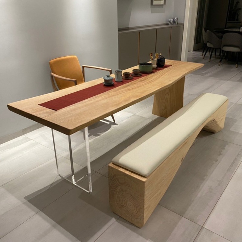 Meja Mengambang Akrilik Kayu S - Tables ulasan dan harga