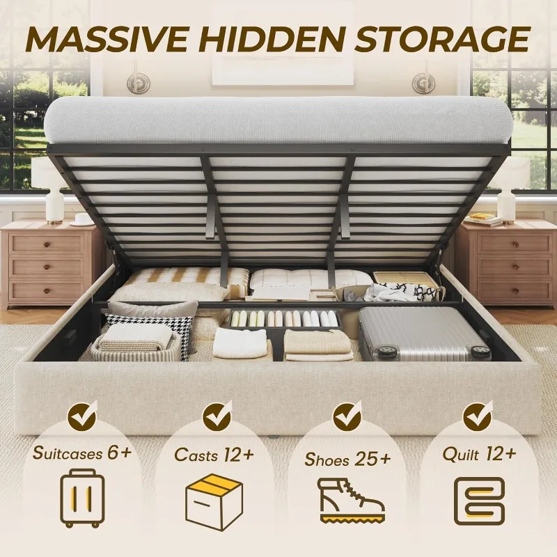 Rangka Tempat Tidur HISOFT Kin - Gas Lift Storage Bed Hydraulic ulasan dan harga