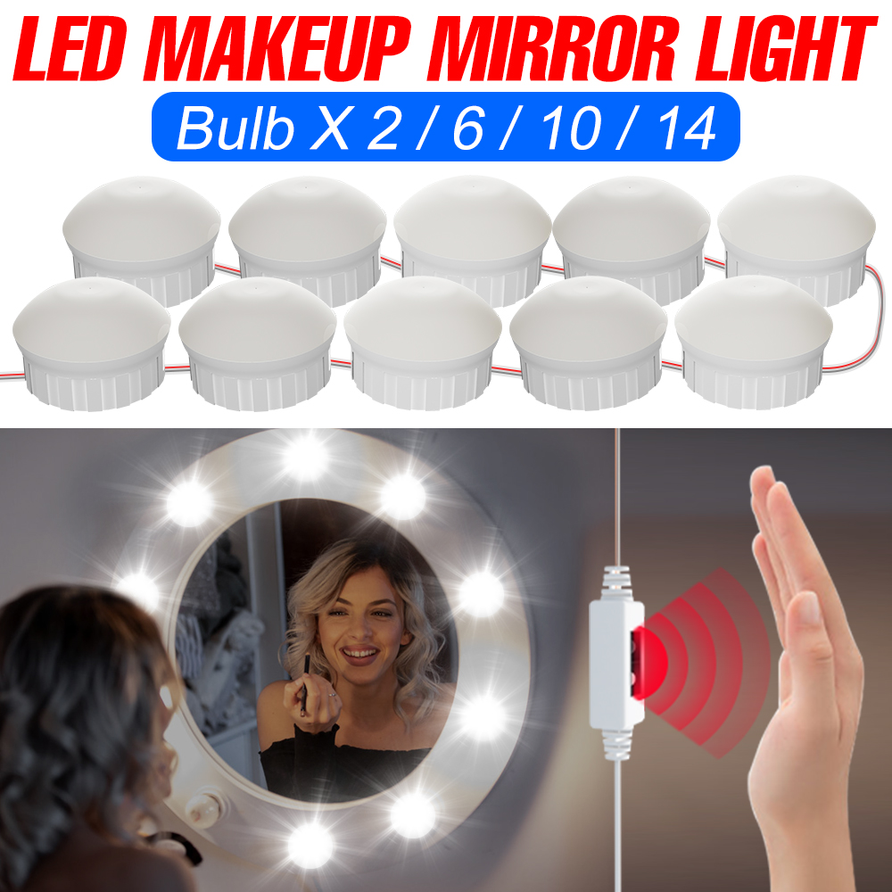 Lampu Cermin Rias Meja Rias Ta - Dressing Table Vanity With Lighted Mirror ulasan dan harga