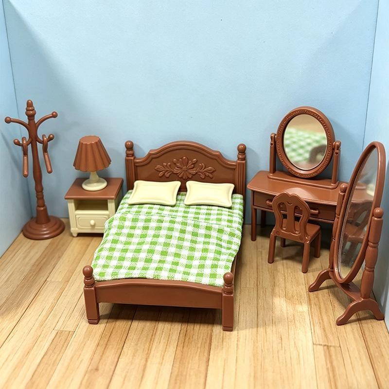 Set Furnitur Miniatur Rumah Bo - Bedroom Furniture ulasan dan harga