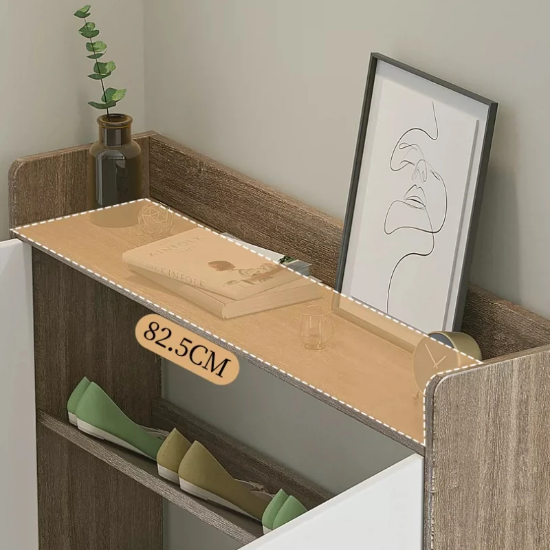 &Slim Lemari Sepatu 20cm, Peny - Shoe Rack Cabinet Narrow Entryway ulasan dan harga