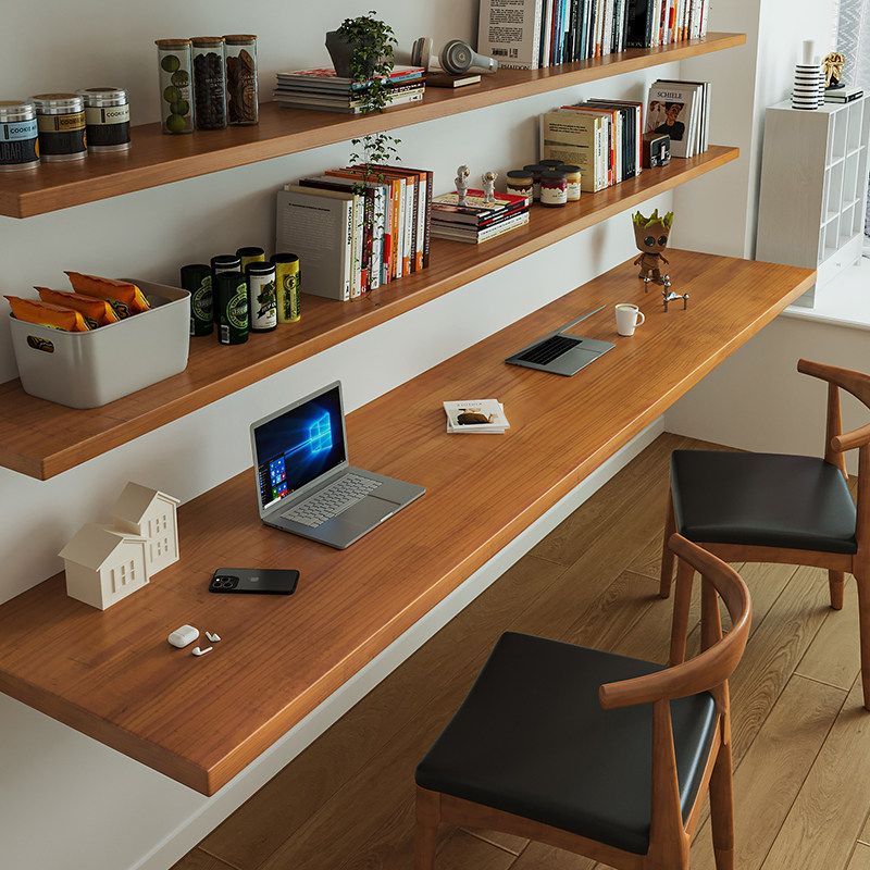 Meja Kayu Solid Nordik dengan  - Bedroom Furniture ulasan dan harga