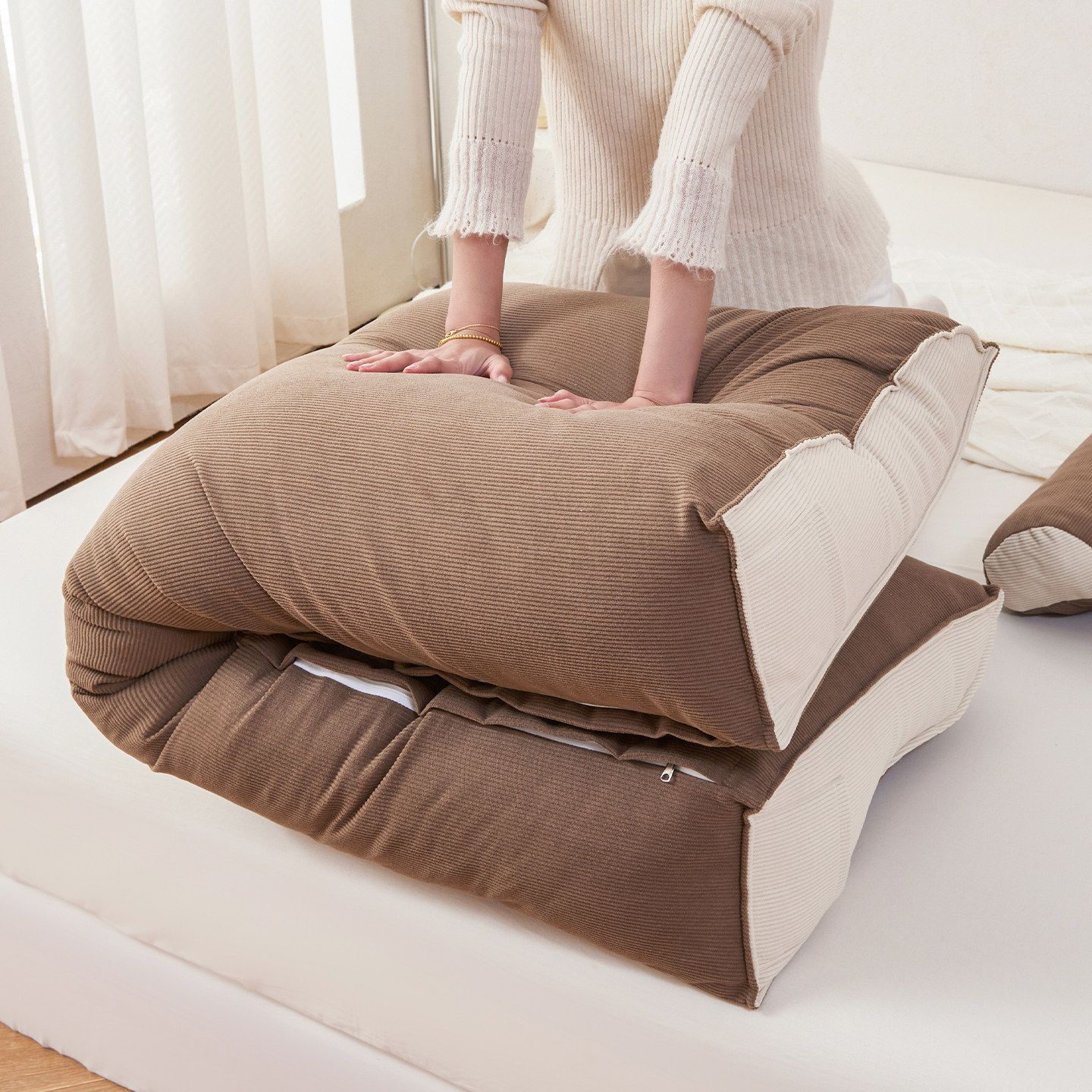 Bantal Sandaran Kepala untuk K - Headboard Cushion Backrest Tatami ulasan dan harga