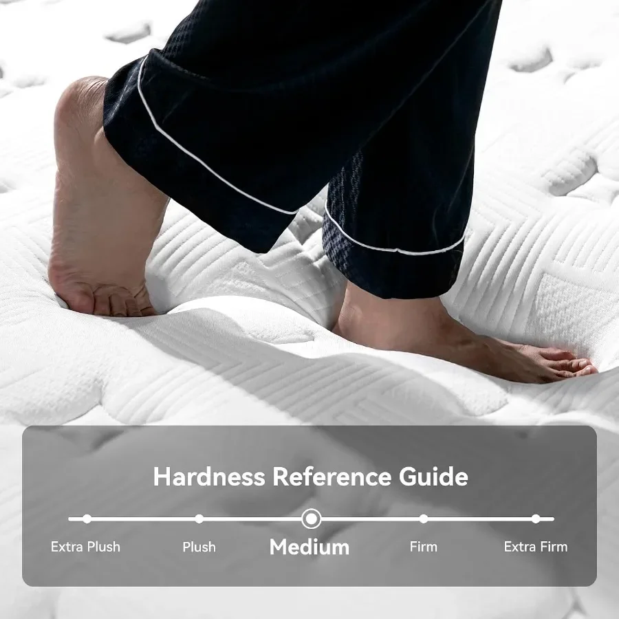 Kasur Queen, Kasur Hibrida Uku - Memory Foam Mattress In A Box Queen ulasan dan harga
