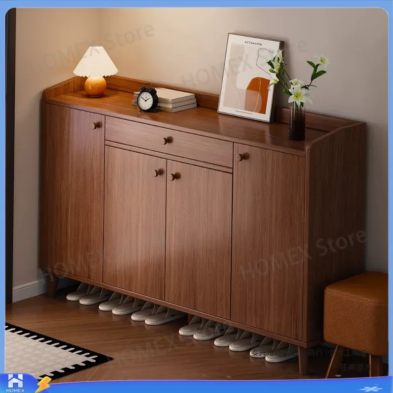 Lemari Sepatu Bergaya Vintage, - Shoe Rack Cabinet Narrow Entryway ulasan dan harga