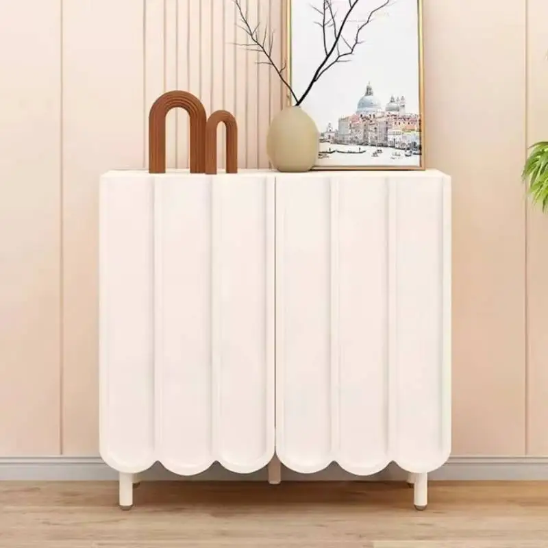 Lemari Sepatu Minimalis Putih  - Shoe Rack Cabinet Narrow Entryway ulasan dan harga