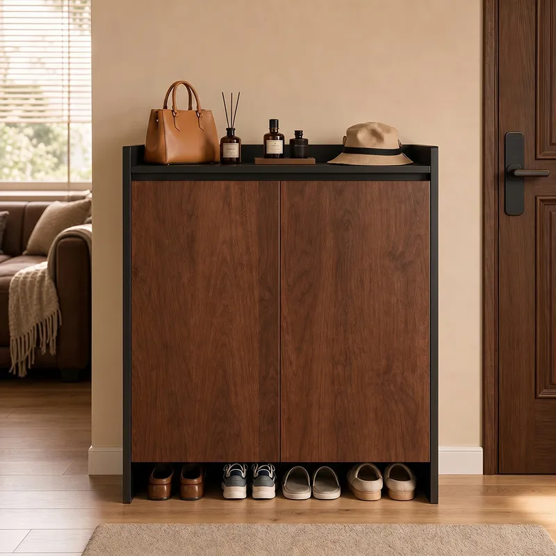 Lemari Sepatu Bergaya Vintage, - Shoe Rack Cabinet Narrow Entryway ulasan dan harga